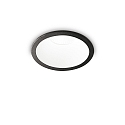 Recessed LED luminaire GAME ROUND, IP20, 11W 3000K 850lm 36, black / white reflector