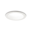 LED Einbaustrahler BASIC WIDE, IP44, Ø 14.4cm, 20W 3000K 1900lm 87°, Weiß matt