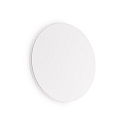 LED wall luminaire COVER ROUND,  20cm, 11W 3000K 1100lm, indirect, white / opal