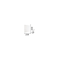 Luminaire mural COVER SQUARE indirect IP20