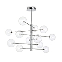 Luci a sospesione EQUINOXE 12-Lampadine G4 IP20, Cromo