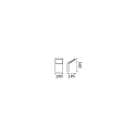 LED Outdoor Wandleuchte STYLE, 120°, 9W, 4000K, 1100lm, CRI>80, IP54, anthrazit