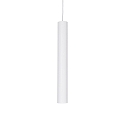 LED pendant luminaire TUBE,  6cm / H 40cm, 9W 3000K 850lm, white