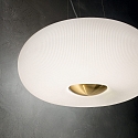 Ideal Lux Luci a sospesione ARIZONA 5-Lampadine GX53 IP20, Bianco, ottone satinato