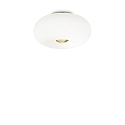 Plafoniera ARIZONA 3-Lampadine GX53 IP20, Bianco, ottone satinato