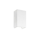 Wall luminaire FLASH GESSO HIGH, Up/Down, G9 max. 40W, paintable plaster