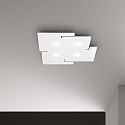 Ideal Lux Lampada da parete e soffitto TOTEM 4-Lampadine GX53 IP20, Opaco, Bianco