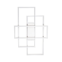 Ideal Lux Applique et plafonnier FRAME-1 IP20, blanche