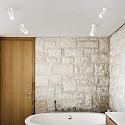 Ideal Lux Plafoniera DYNAMITE girevole, ruotabile GU10 IP20, Bianco, verniciato a polvere