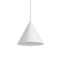 Pendant luminaire, A-LINE,  30cm, E27, matt white