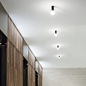 Ideal Lux Plafoniera PETIT E27 IP20, Nero