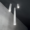 Ideal Lux Ceiling luminaire LOOK, IP20, height 20cm /  6cm, incl. GU10 7W 3000K, white