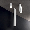 Ideal Lux Plafoniera SKY GU10 IP20, Bianco, verniciato a polvere