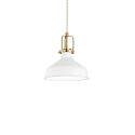Luminaire  suspension ERIS-1 E27 IP20, or mat, blanche