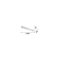 Ideal Lux Lampada da parete LINUS IP20, Nero dimmerabile Ideal Lux Lampada da parete LINUS IP20, Nero dimmerabile