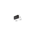 LED Aufbau-Deckenstrahler LIKA SURFACE, 13.5cm, 12.5W 3000K 1060lm 44°, CRi >90, UGR <16, on-off, schwarz