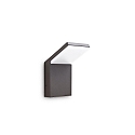 Outdoor LED wall luminaire STYLE, IP54, 9W 3000K 640lm, anthracite