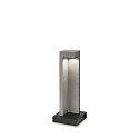 Lampadaire d’extérieur TITANO SMALL IP55, gris, moucheté, noir mat