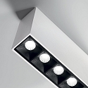 Ideal Lux LED ceiling luminaire LIKA SURFACE, Aufbau, lenght 13.5cm, 10W 3000K 1100lm 44°, white Ideal Lux LED ceiling luminaire LIKA SURFACE, Aufbau, lenght 13.5cm, 10W 3000K 1100lm 44°, white