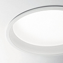 Ideal Lux LED Einbauleuchte DEEP, IP20,  21cm, Aluminium wei / diffus, 30W 4000K 3200lm 77