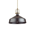 Luminaire  suspension ERIS-1 E27 IP20, or mat, noir 