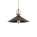 Luminaire  suspension ERIS-4 E27 IP20, or mat, noir 