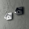 LED Doseneinbau-Wandspot LITE, 3W 3000K 130lm, mit Schalter, schwenkbar, Nickel