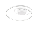 Luminaire de plafond OZ PL ON-OFF rond, on/off IP20, blanc mat