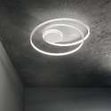 Ideal Lux ceiling luminaire OZ PL ON-OFF round, on/off IP20, white matt  Ideal Lux ceiling luminaire OZ PL ON-OFF round, on/off IP20, white matt