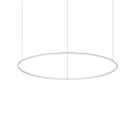 pendant luminaire HULAHOOP 1005 round, adjustable IP20, white