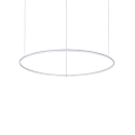 pendant luminaire HULAHOOP 815 round, adjustable IP20, white