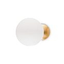 LED Wandleuchte ECLISSI, Ø 300 mm, 11W, 3000K, 940lm, IP20, einstellbarer Lichtverteiler, gold