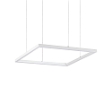 pendant luminaire ORACLE SLIM 50 square, adjustable IP20, white