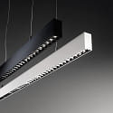 Ideal Lux Luci a sospesione OFFICE regolabile IP20, nero