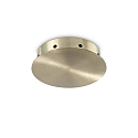 canopy MAGNETICO 8 LUCI round, 8-fold, brass, burnished