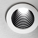 Ideal Lux ceiling recessed luminaire ONE 25 round IP20, white