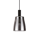 Luminaire à suspension COCO à 1 flamme, réglable IP20, couleurs fumée