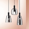Ideal Lux pendant luminaire COCO 1 flame, adjustable IP20, smoky colour Ideal Lux pendant luminaire COCO 1 flame, adjustable IP20, smoky colour