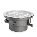 Ideal Lux LED Einbaustrahler TAURUS, 20W, 3000K, 1950lm, begehbar, schwenkbar, silber