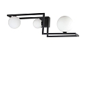Luminaire de plafond ANGOLO PL3 3 flammes G9 IP20, noir 