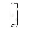 Lampada da terra ANGOLO PL3 5-Lampadine G9 IP20, Nero