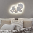Ideal Lux Luminaire de plafond CLOUD 74 IP20, blanche