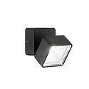 Luminaire mural d’extérieur OMEGA carré IP54, noir