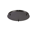 canopy ROUND STANDARD  30CM 3-fold, round, black matt