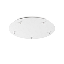 canopy ROUND STANDARD  46CM 5-fold, round, white matt