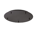 canopy ROUND STANDARD  46CM 5-fold, round, black matt