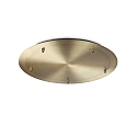 canopy ROUND STANDARD  46CM 5-fold, round, brass, burnished
