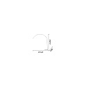 floor lamp DORSALE E27 IP20