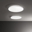 Ideal Lux LED Deckenleuchte FLY SLIM PL D60, 87�, 53W, 3000K, 7200lm, IP40, wei�