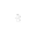 Ideal Lux Luminaire à suspension ORACLE SLIM SP LED rond, contrôlable par DALI IP20, blanche gradable